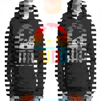 柔道投げ レトロ 日本の格闘技 柔道家 ファイター ギフト パーカー - Kawaiitshirt