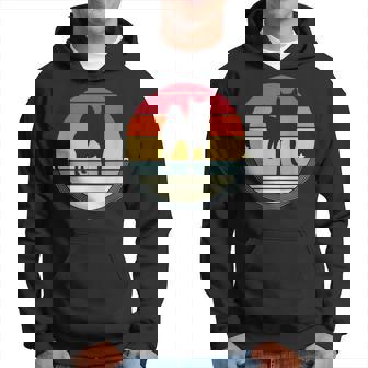 柴犬 シルエット レトロ ヴィンテージ 犬 オーナー レディース メンズ パーカー - Kawaiitshirt