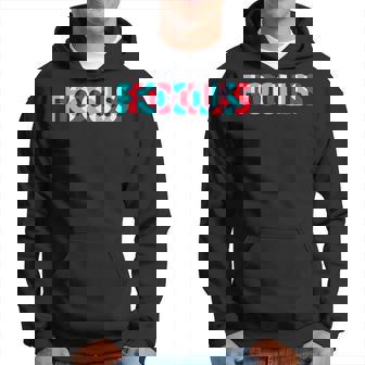 楽しいフォーカスデザイン 錯覚トリッピー パーカー - Kawaiitshirt