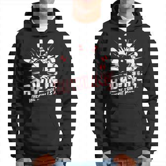 楽しいロールスボーリング パンヴィンテージボウリングボール パーカー - Kawaiitshirt