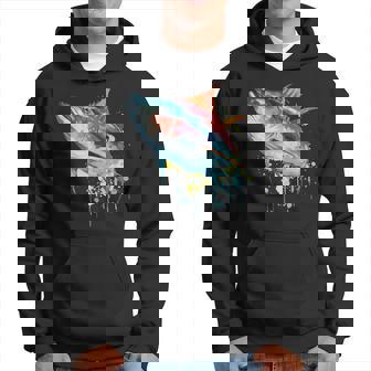 水彩 マグロ 魚 カラフル 海釣り 釣り パーカー - Kawaiitshirt