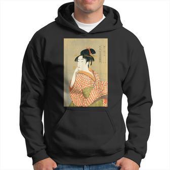 浮世絵デザイン『喜多川歌麿』アート 美術 日本画 グッズ パーカー - Kawaiitshirt
