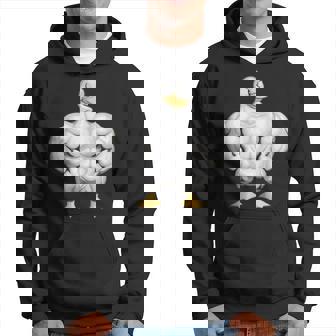 漫画の筋肉アヒル パーカー - Kawaiitshirt