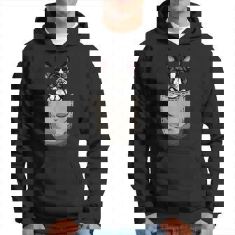 犬 365 ボストンテリア 犬 ポケット入り 犬好きのギフト パーカー - Kawaiitshirt