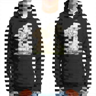 犬 トイプードル かわいい いぬ 子犬 ペット おもしろ 動物 イラスト パーカー - Kawaiitshirt