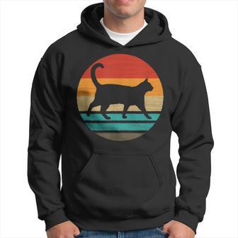 猫 レトロスタイル ビンテージ パーカー - Kawaiitshirt