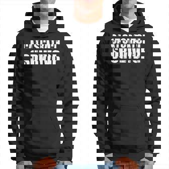 猫のひっかき傷から生き残った私は猫のひっかき傷から生き残りました パーカー - Kawaiitshirt