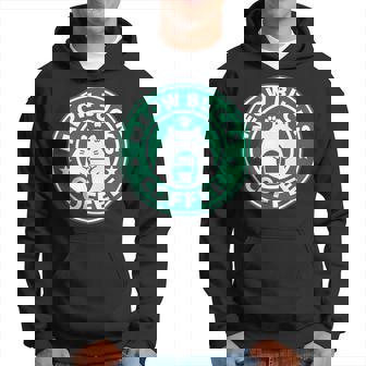 猫バックスコ－ヒ－ スタバ 可愛い カフェ 個性的 パロディ 面白い 笑える パーカー - Kawaiitshirt