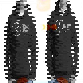 皆既日食 2024年4月8日 ファニーフェーズ トータリティ パーカー - Kawaiitshirt