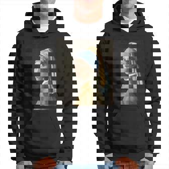 真珠の耳飾りの少女／フェルメール【世界の名画】（高精細画像）Vermeer 美術館アート 油絵 パーカー - Kawaiitshirt