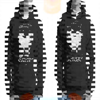 私の親友はサモエドです パーカー - Kawaiitshirt