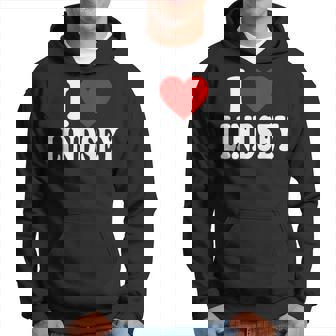 私はリンジーが大好きです パーカー - Kawaiitshirt