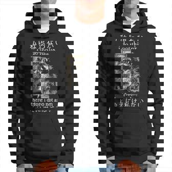 私は思わないので、私は日本のアライグマのミームではありません。 パーカー - Kawaiitshirt