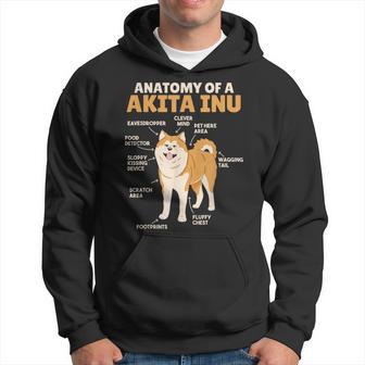 秋田犬 解剖学 甘い説明 秋田犬 パーカー - Kawaiitshirt