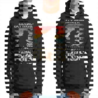 簡単に気を散らせるカエルのヴィンテージなカエル愛好家。 パーカー - Kawaiitshirt