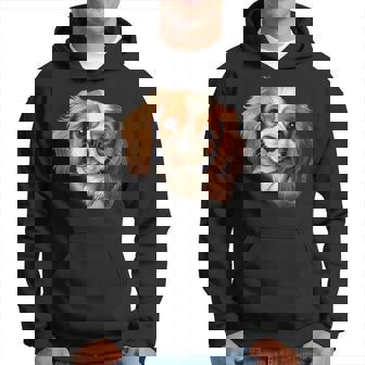 素敵で面白い覗き見犬 キャバリアキングチャールズスパニエル パーカー - Kawaiitshirt