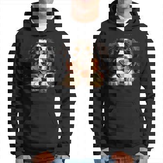 素敵で面白い覗き見犬 バーニーズマウンテンドッグ パーカー - Kawaiitshirt