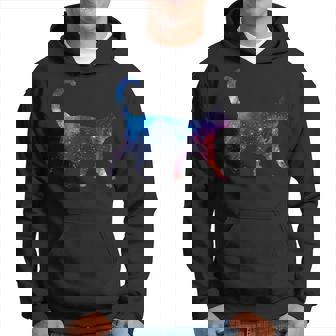 美的シルエット 星 宇宙 銀河 猫 パーカー - Kawaiitshirt