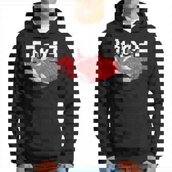 肉の日 29日 肉好き おもしろ 文字 パーカー - Kawaiitshirt