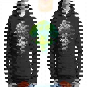 腹筋付き筋肉ブロッコリー パーカー - Kawaiitshirt