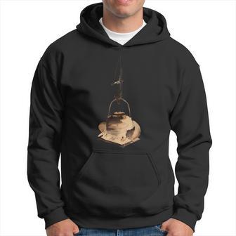 葛飾北斎作 たぬき パーカー - Kawaiitshirt