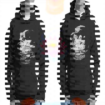 蓮の花 ヨガ 形而上学 パーカー - Kawaiitshirt