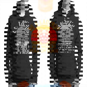 虫だらけの世界でてんとう虫になろう レトロなてんとう虫 パーカー - Kawaiitshirt