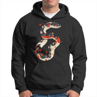 蛇 動物 モチーフ アート 蛇 パーカー - Kawaiitshirt