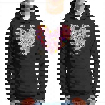 蝶 ハート かわいい 庭 パーカー - Kawaiitshirt