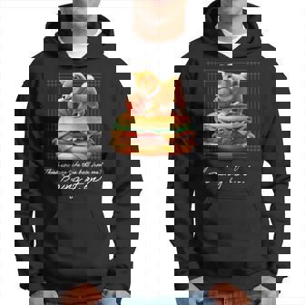 豆しば バスケットボール 豆柴 可愛い おしゃれ 面白い 動物 スポーツ 英字 ハンバーガー 犬 日本犬 柴犬 パーカー - Kawaiitshirt