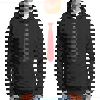 赤いネクタイ、ネクタイファニードレス パーカー - Kawaiitshirt