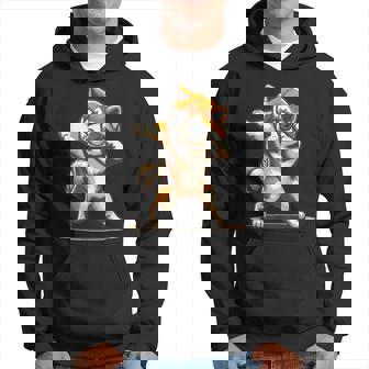 軽く叩く秋田犬 踊る軽く叩く犬 パーカー - Kawaiitshirt