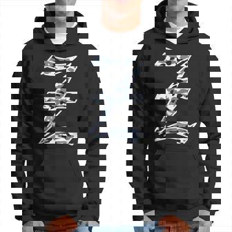 迷彩 アルファベット Z 古英語 大 カリグラフィー 文字 パーカー - Kawaiitshirt