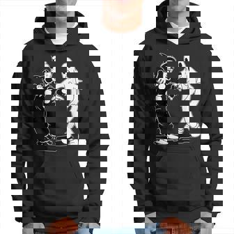 道化師のココと幽霊の踊り パーカー - Kawaiitshirt