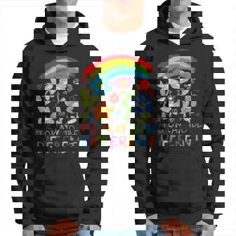 違う虹の花でも大丈夫 パーカー - Kawaiitshirt