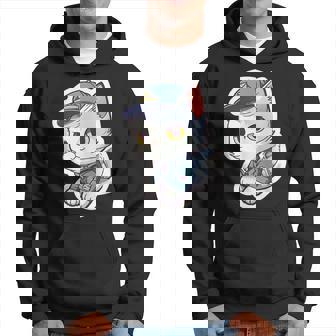 郵便配達員、Dps 配達員の猫を削除 パーカー - Kawaiitshirt