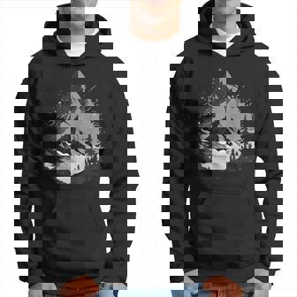 野生動物 自然 ハイキング ハイカー 森林 反射 山 パーカー - Kawaiitshirt