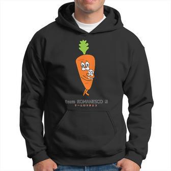野菜 キャラクター 豊作 ロマネスコ にんじん 畑 パーカー - Kawaiitshirt