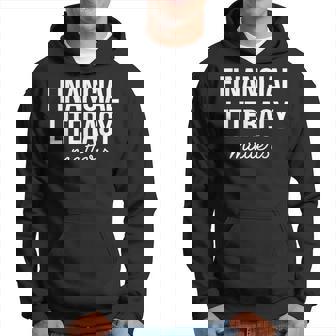 金融リテラシーは重要 パーカー - Kawaiitshirt