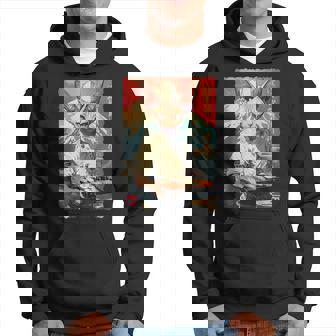 面白い かわいい 和食 アニメ アート スフィンクス 猫 寿司 シェフ パーカー - Kawaiitshirt