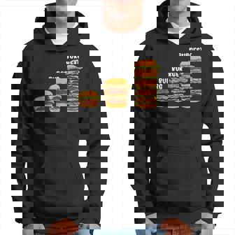 面白い バーグ バーガー バージェスト バーガー ハンバーガー チーズバーガー パーカー - Kawaiitshirt