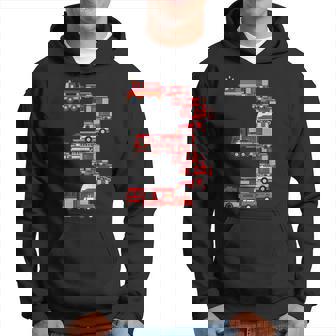 面白い3歳の幼児消防士キッズ消防車3位 パーカー - Kawaiitshirt