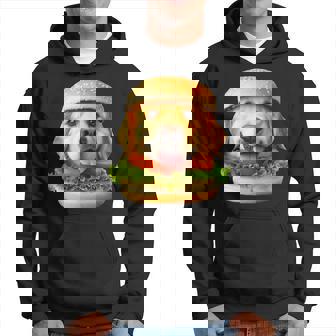 面白いtシャツ ゴールデンレトリバー 犬 ハンバーガー メンズ グッズ かわいい おもしろ 面白い 服 ネタ パーカー - Kawaiitshirt