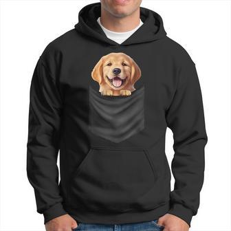 面白いtシャツ ゴールデンレトリバー 胸 ポケット イヌ メンズ 犬 グッズ おもしろ 面白い 服 ネタ パーカー - Kawaiitshirt