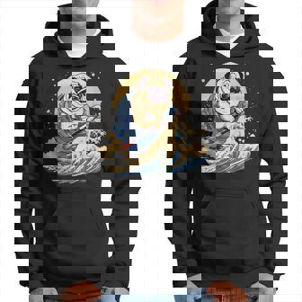 面白いtシャツ パグ 浮世絵 イヌ わんこ メンズ 犬好き グッズ おもしろ 面白い 服 ネタ わんこ パーカー - Kawaiitshirt