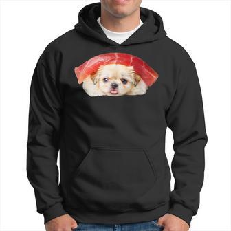 面白いtシャツ ペキニーズ 犬 イヌ 寿司 メンズ 犬好き グッズ かわいい おもしろ 面白い 服 ネタ パーカー - Kawaiitshirt