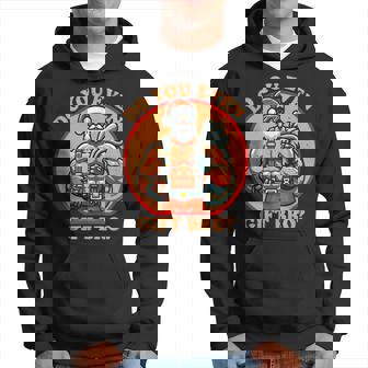 面白いクリスマス ウエイトリフティング ボディビルディング 筋肉質サンタ パーカー - Kawaiitshirt