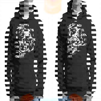 面白いブリタニー スパニエル犬のぞくグラフィック デザイン パーカー - Kawaiitshirt