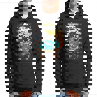 面白い猫のグラフィックプレイの猫ポーカープレイヤーは深刻なポーカーをプレイします パーカー - Kawaiitshirt