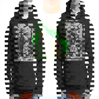 面白い猿と犬のグラフィックストリートウェアクールなデザイン 男性用 パーカー - Kawaiitshirt